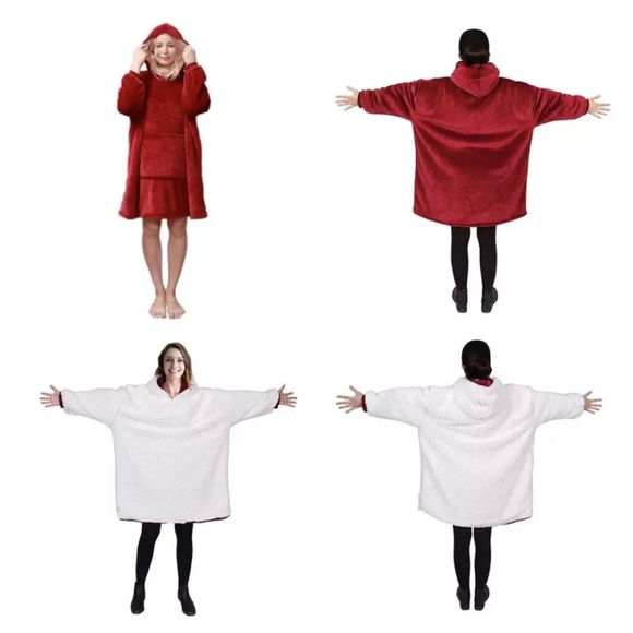 SALE Sherpa Lined Oversized Hoodies! - Picture 2 of 7